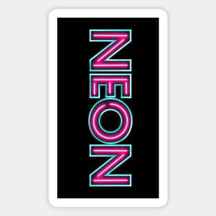 Retro Neon Sign Magnet